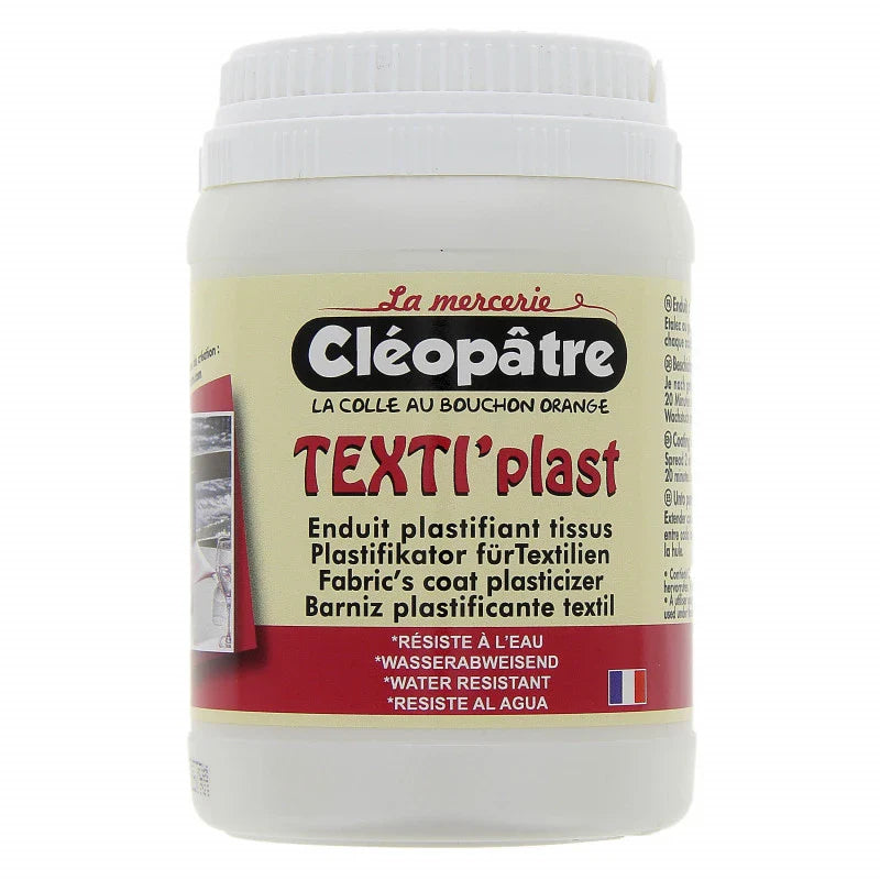 Enduit - Tissu, Plastifiant, "Texti'plast" - 250 g