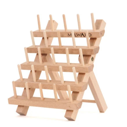 Porte-bobine - 14.5 x 15.5 x 18 cm, 25 Emplacements - Bois