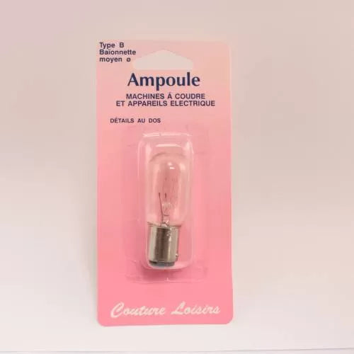 Ampoule - Type B - Baïonnette - 15 W / 240 V