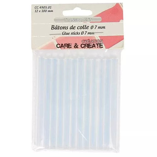 Bâton de colle - 7 mm x 10 cm - x12