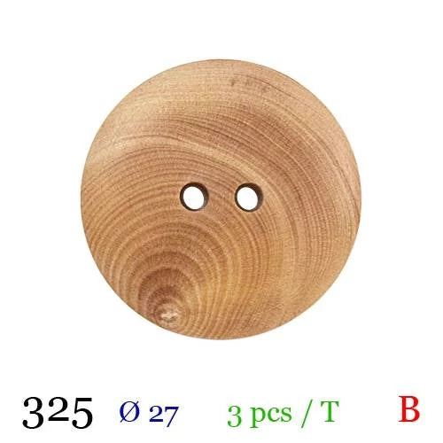 Bouton - 27 mm - x3 - Référence (R325)