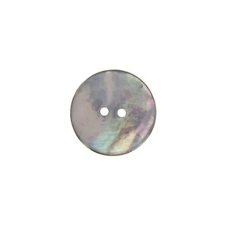 Bouton - 2 Trous - 12 mm - Nacre - x30