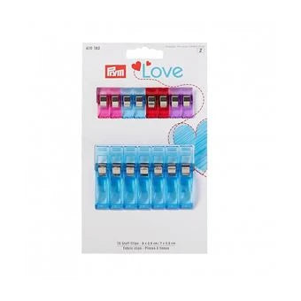 Pince - 26, 55 mm - Plastique - Multicolore - x15