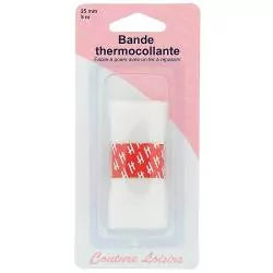 Bande pour ourlet - Thermocollant - 25 mm x 5 m