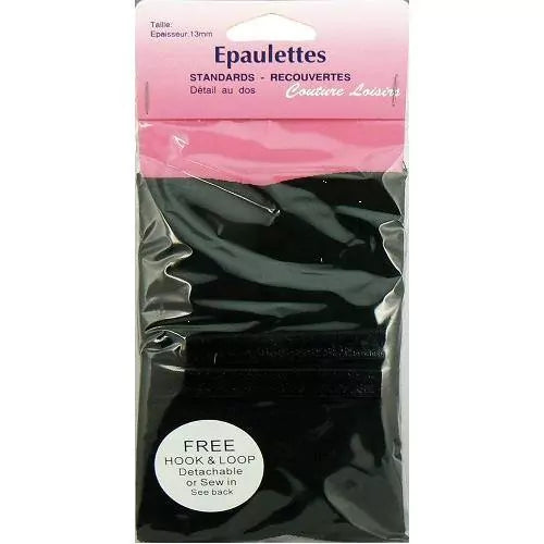 Epaulette classique - Moyen, 13 mm - Blanc