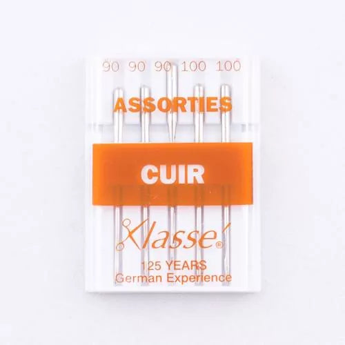 Aiguille - Machine à coudre - Cuir - Assortiment - x5