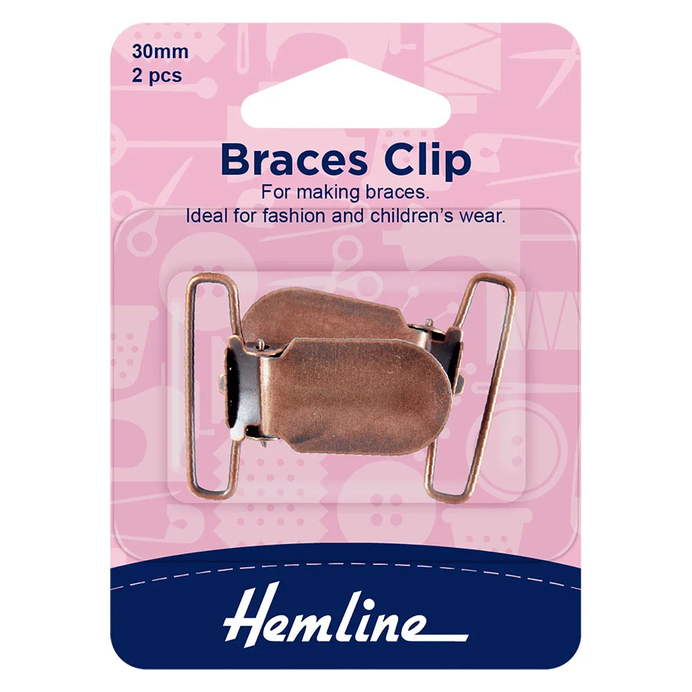 Pince pour bretelle - Bronze - x2