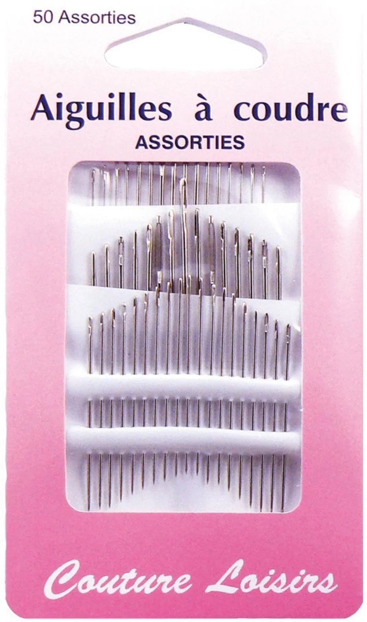 Aiguilles à coudre - x50 - assortiment