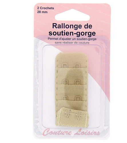 Rallonge de soutien-gorge - 19 mm - Noir