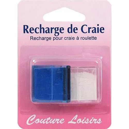 Recharge de craie en poudre